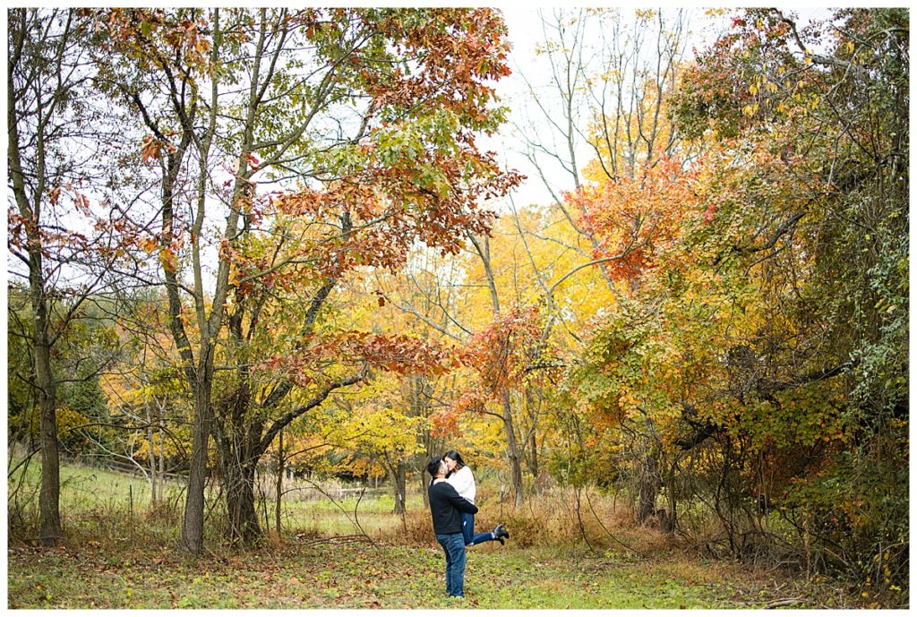 Jasmine and Andrew | A Cozy, Rustic Engagement Session | Ballenger Farm | Purcellville, VA