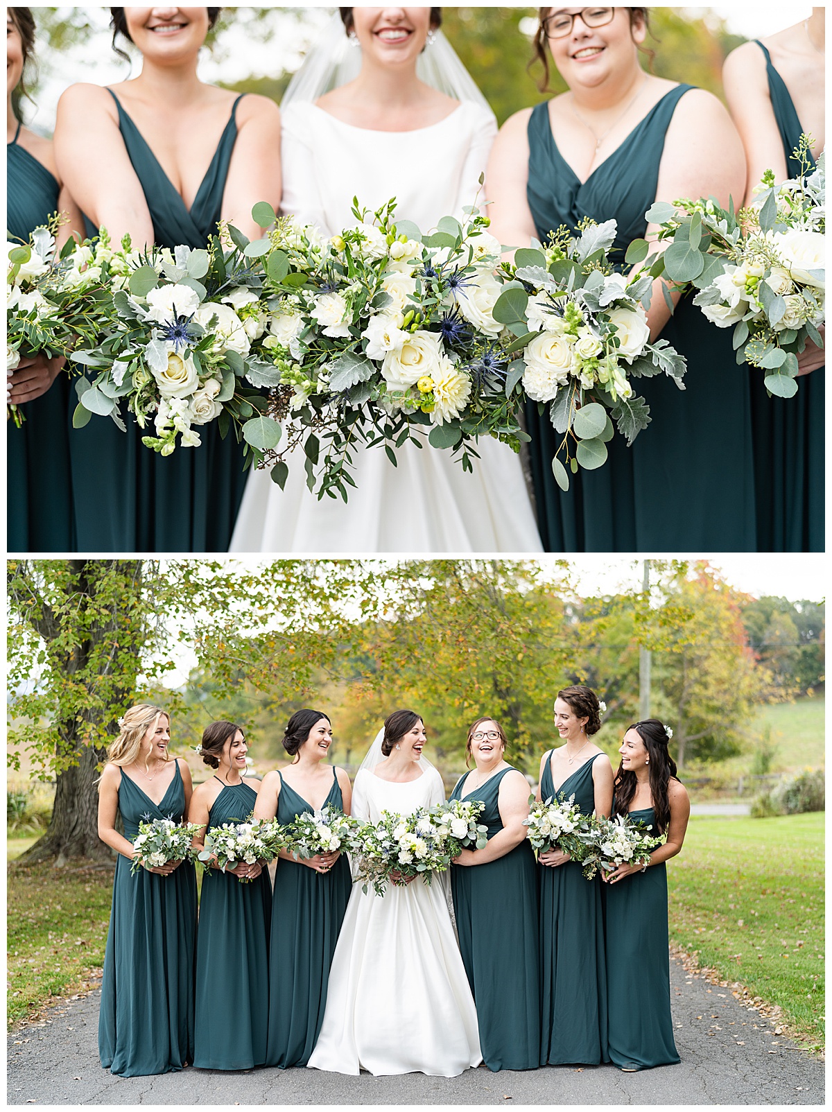 Stefanie Kamerman Photography - A Hunter Green and White Themed Wedding - Manor at Airmont - Round Hill, Virginia_0032.jpg