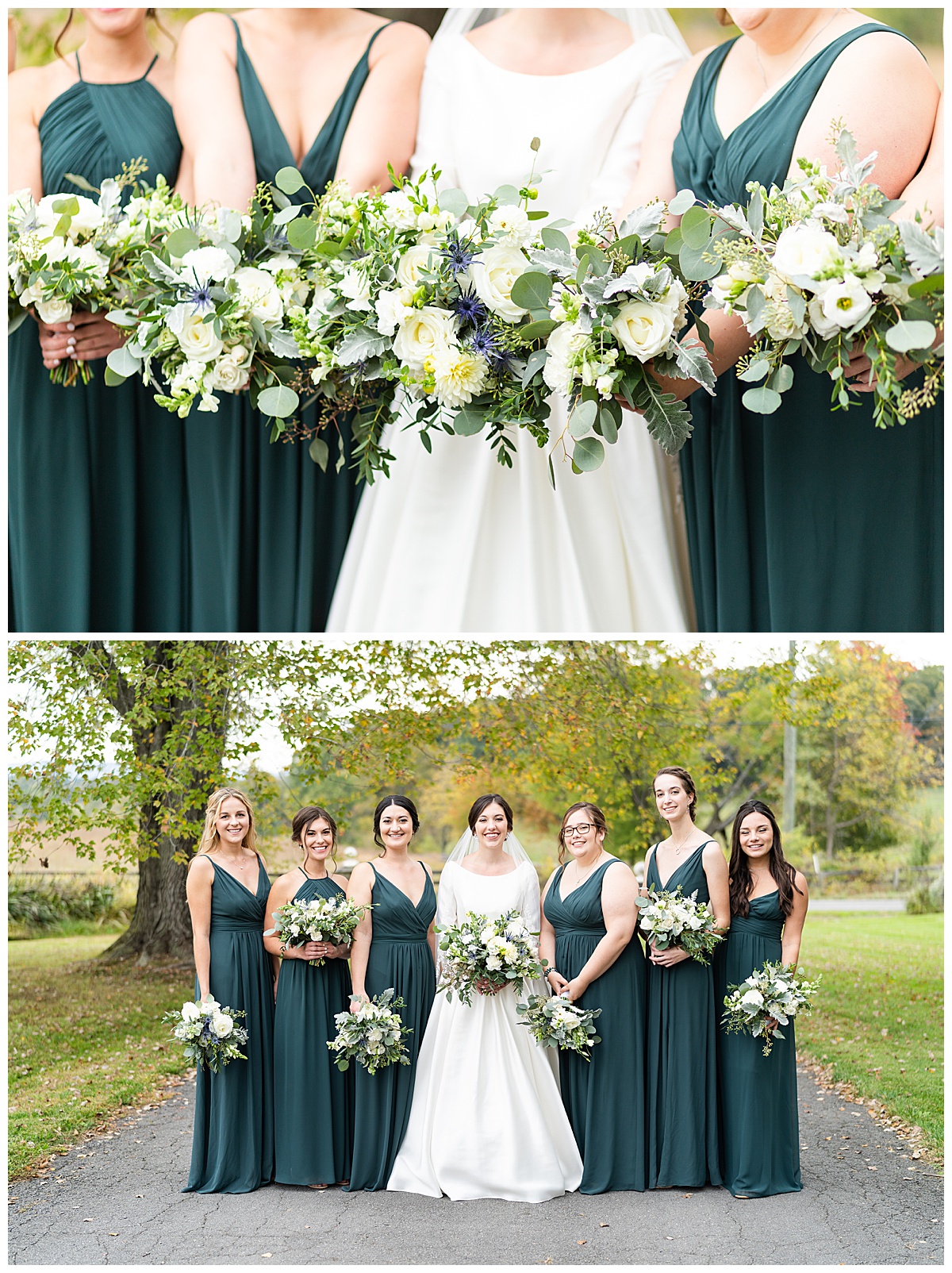 Stefanie Kamerman Photography - A Hunter Green and White Themed Wedding - Manor at Airmont - Round Hill, Virginia_0033.jpg