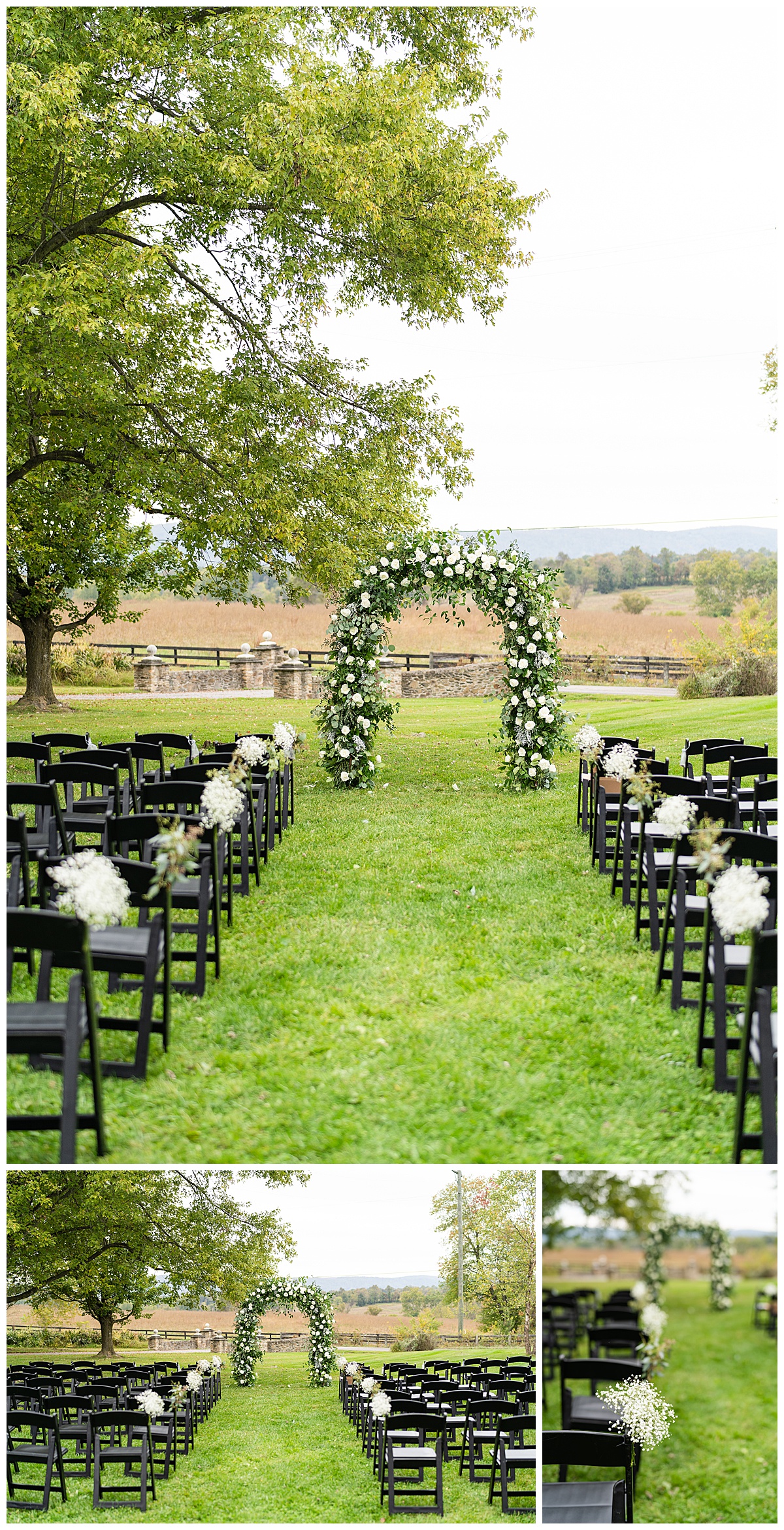 Stefanie Kamerman Photography - A Hunter Green and White Themed Wedding - Manor at Airmont - Round Hill, Virginia_0043.jpg